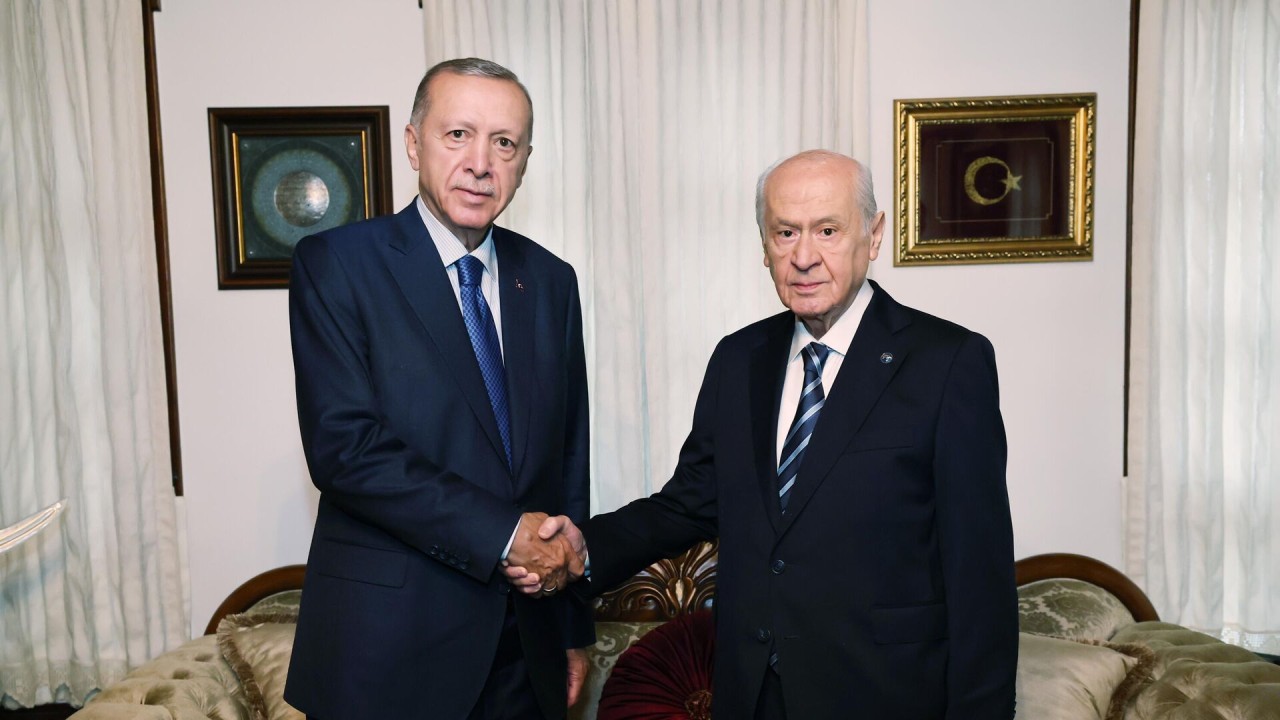 Erdoğan ve Bahçeli görüşmesinin perde arkası! Yerel seçimde 3 büyükşehir MHP'ye bırakılabilir