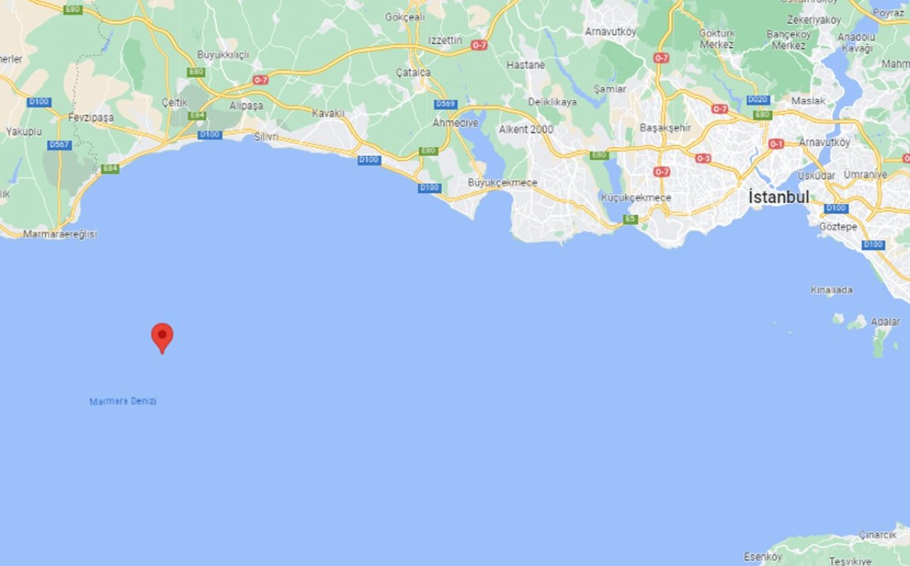 Marmara Denizi'nde deprem