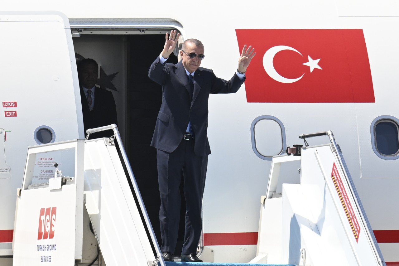Cumhurbaşkanı Erdoğan,  Macaristan'a gitti