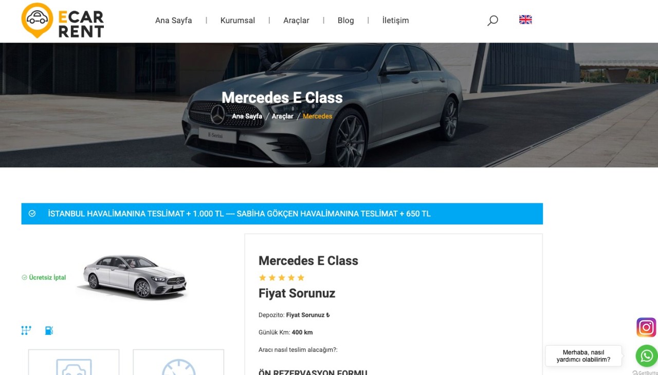 eCarRent Sakarya’dan Sonra Artık Düzce ve Kocaeli'nde