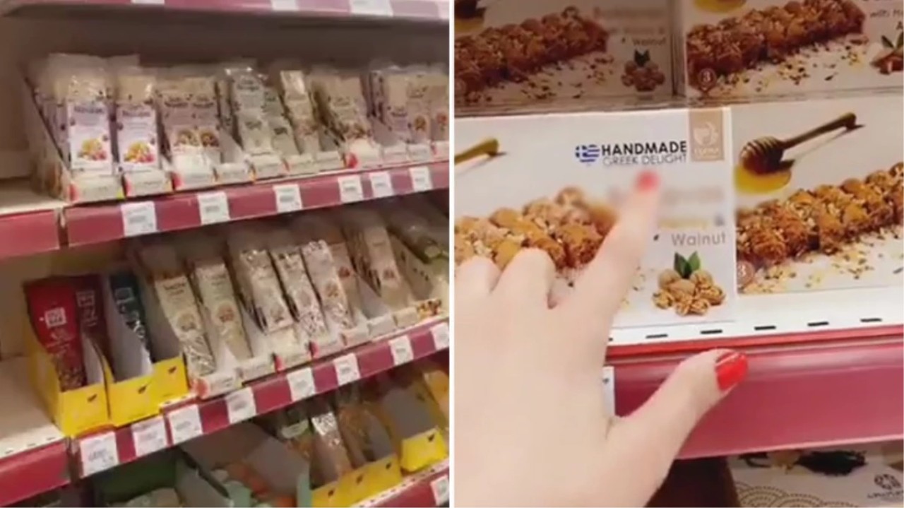 Yunanistan'da bir markete giren Türk,  gözlerine inanamadı: Bakın bu kez hangi yiyeceğimizi kaptılar!