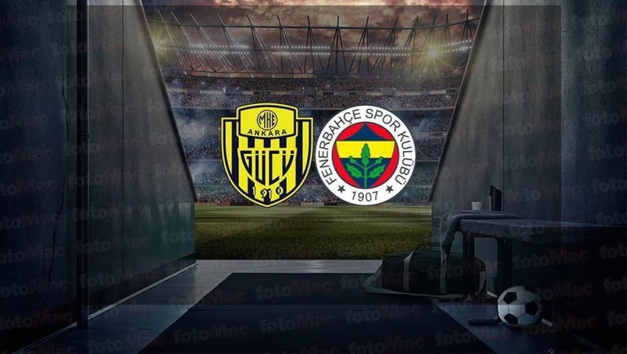 İsmail Kartal'dan şaşırtan tercih! Ankaragücü-Fenerbahçe maçında ilk 11'ler belli oldu