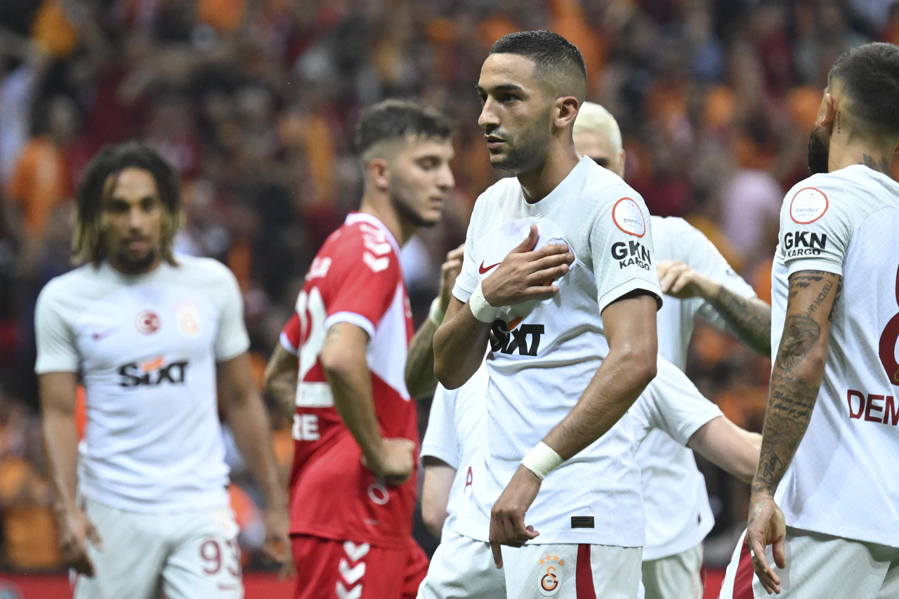 Ziyech girdi Galatasaray Samsunspor'u yendi