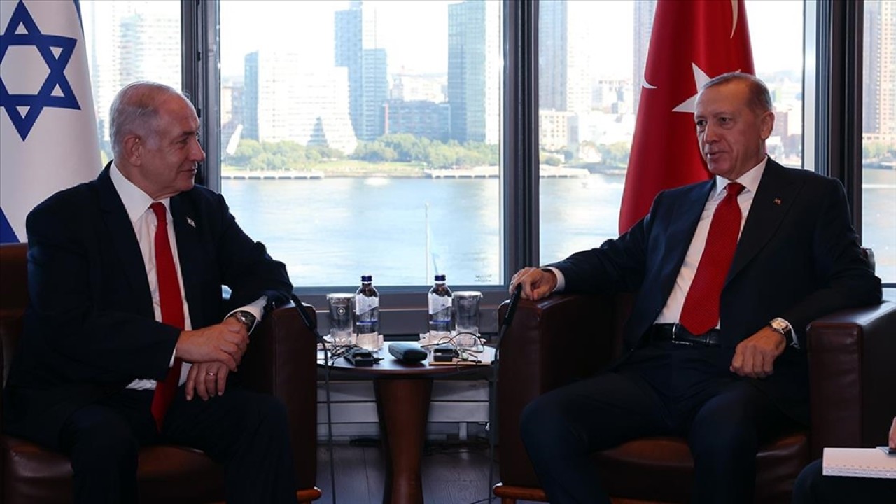 ABD'de kritik görüşme. Erdoğan,  Netenyahu'yu kabul etti
