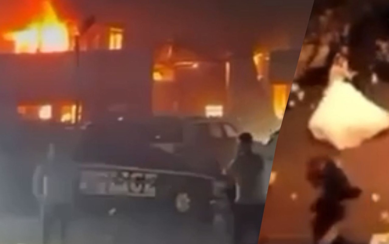 Komşuda yangın faciası: 100 kişi öldü,  150 kişi yaralı