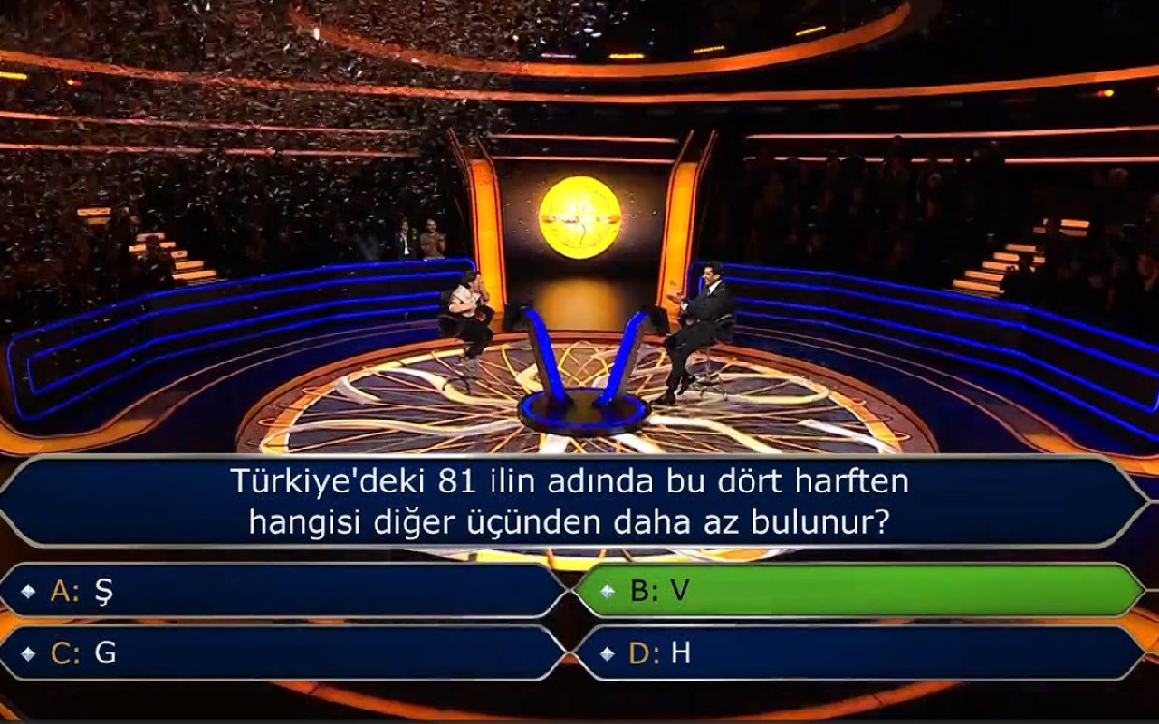 Kim Milyoner Olmak İster’de Rabie Birsen Güvercin 1 milyon lira kazandı