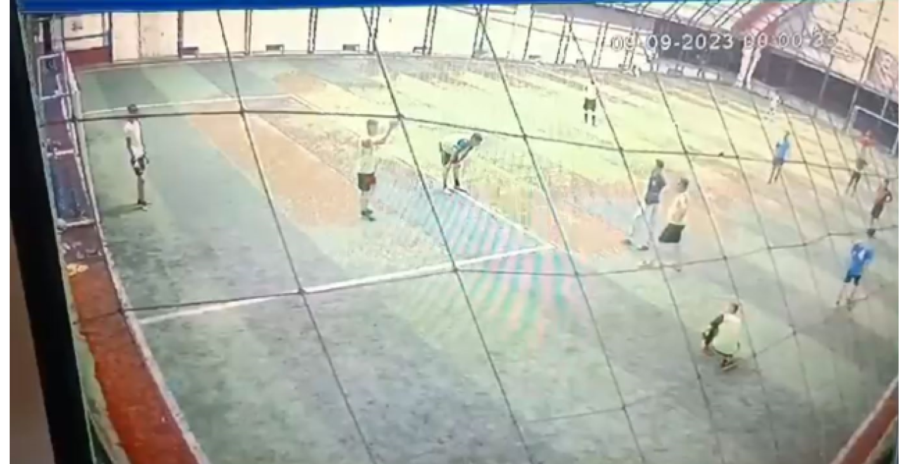 Halı sahada savcıyla tartışan uzman çavuşa büyük şok