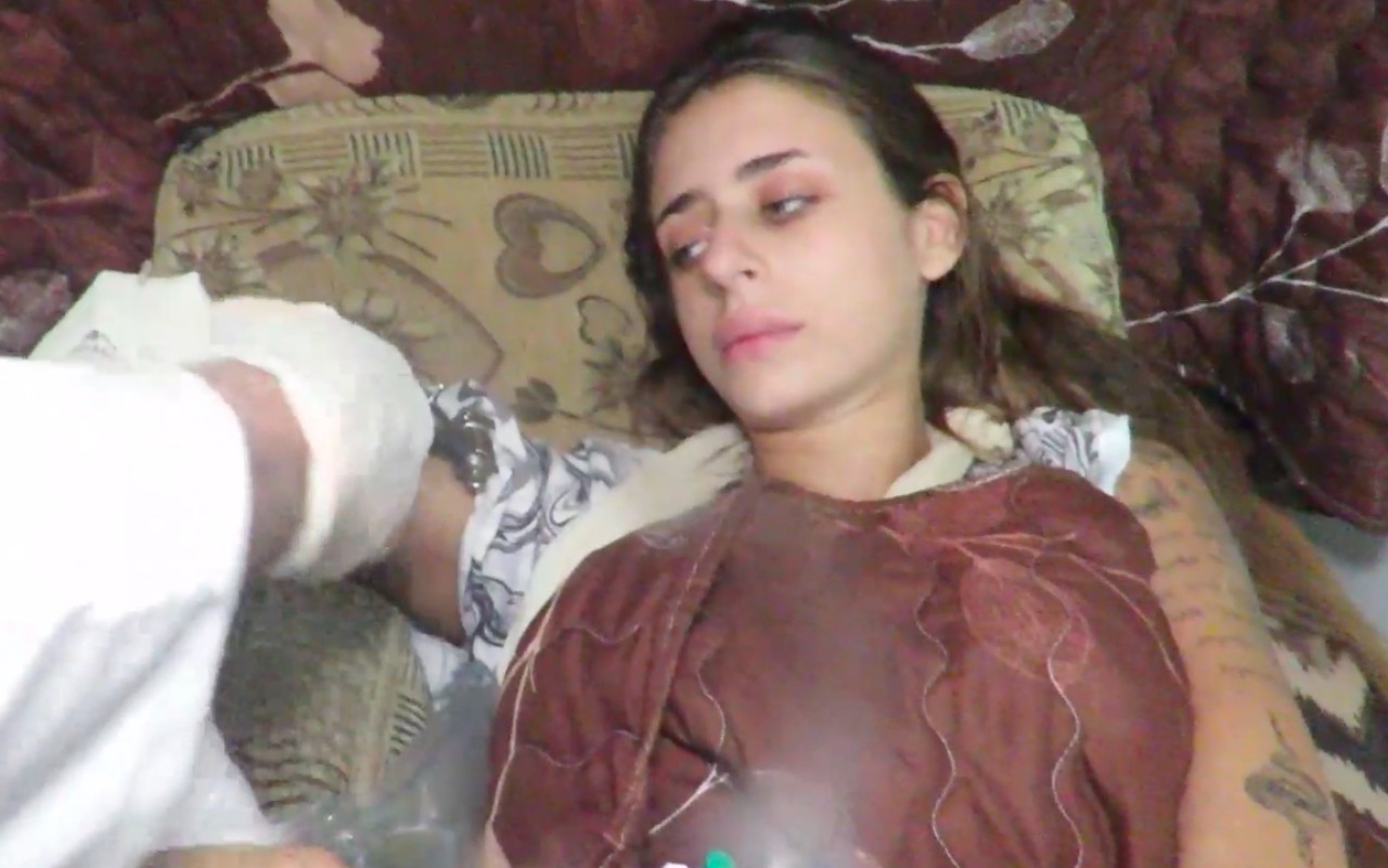 Kassam Tugayları esir ettikleri bir kadının görüntülerini yayımladı 