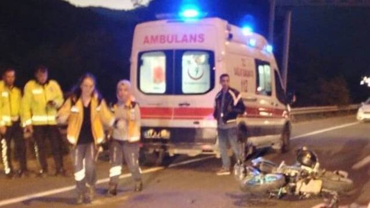 Bilecik'te motosikleti devrildi. Asteğmen Erkan Gökçe hayatını kaybetti