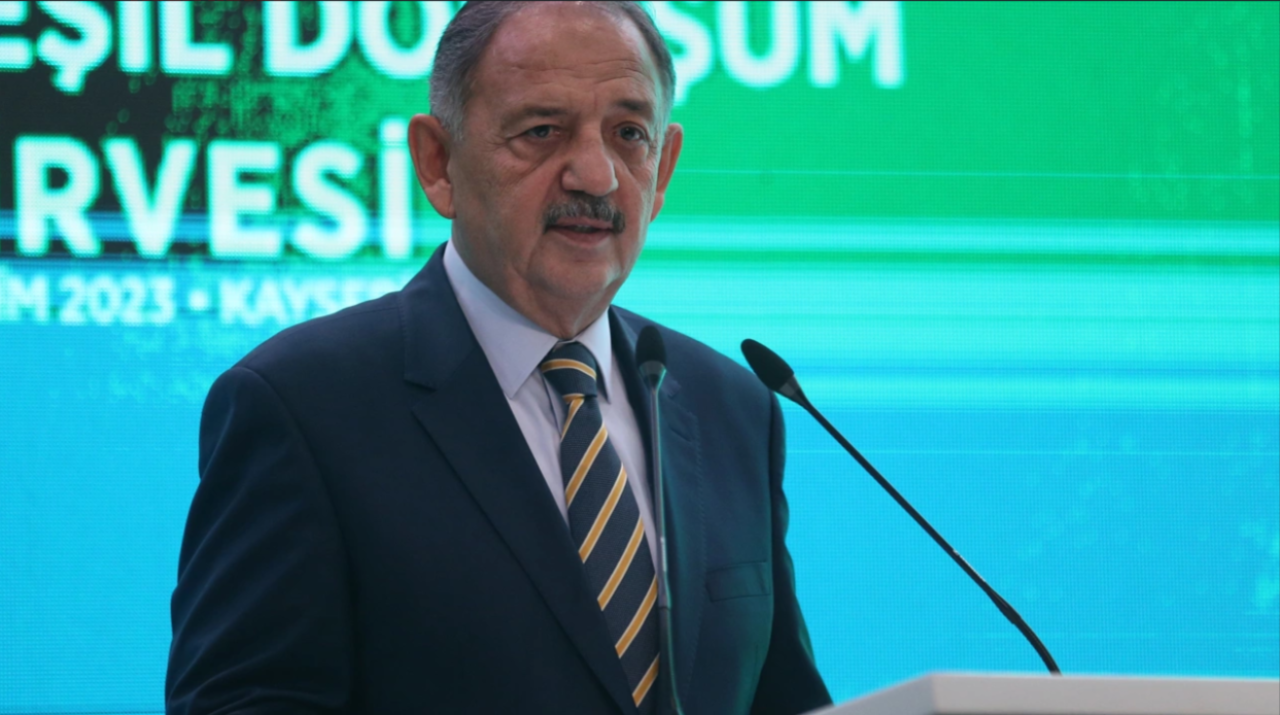 Bakan Özhaseki: 'Akdeniz havzası 1, 4 derece arttı, devam ederse gıda krizleri yaşanır'