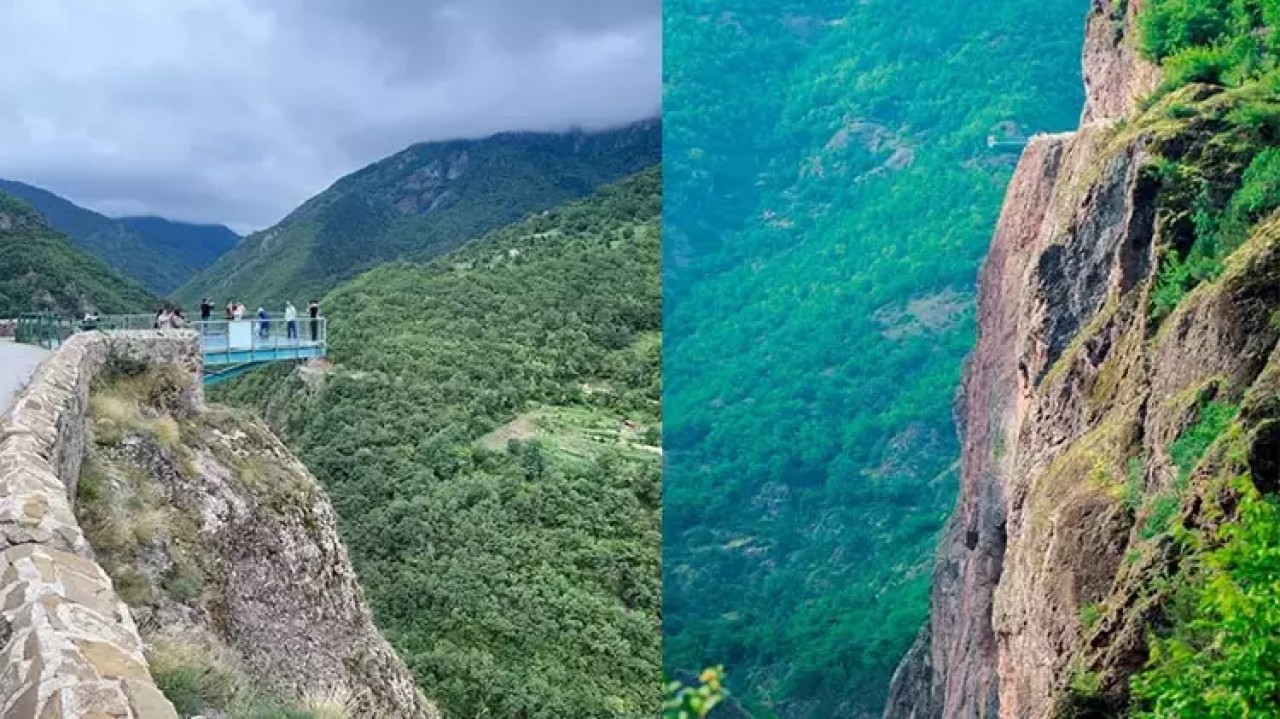 Artvin'de korkunç olay: Cam seyir terasından düşen Sultan Sağlam öldü!