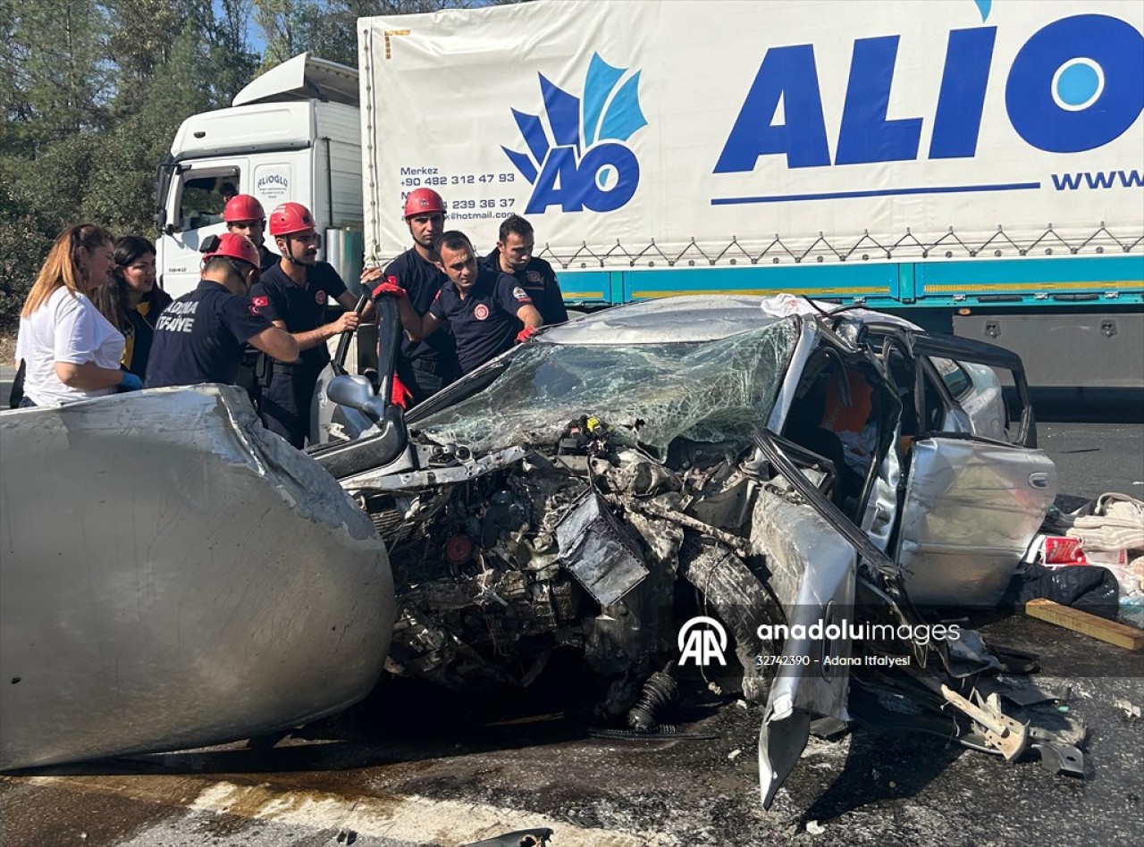 Adana'da feci kaza: Gide Deniz öldü,  Masum Deniz yaralandı