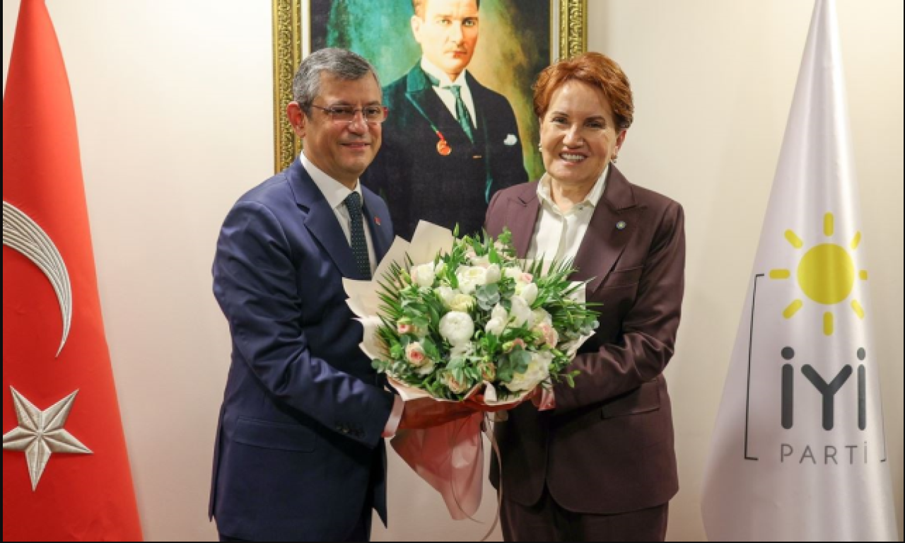 Özel ile Akşener bir araya geldi: 'İttifak değil işbirliği'