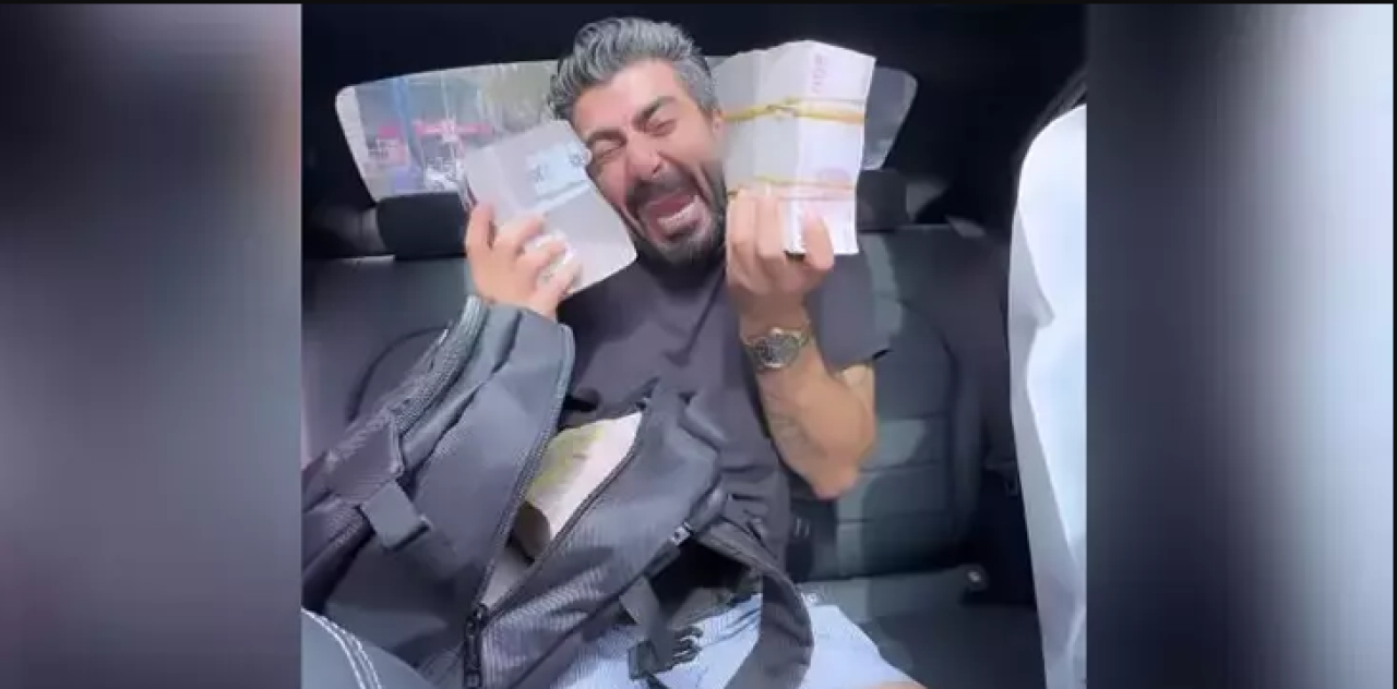 Para balyaları ile poz veren fenomen 'terör örgütü üyeliği'nden gözaltında