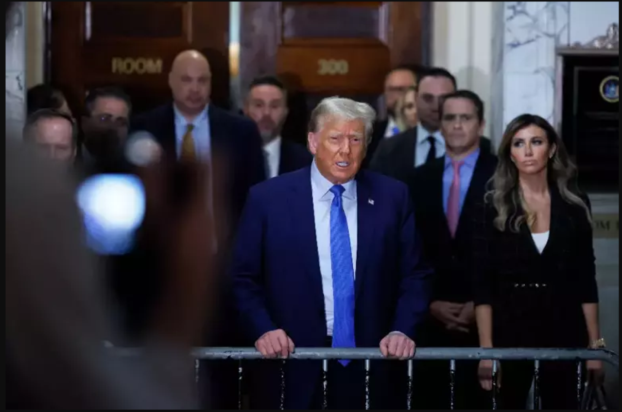 Donald Trump hakim karşısına çıktı!