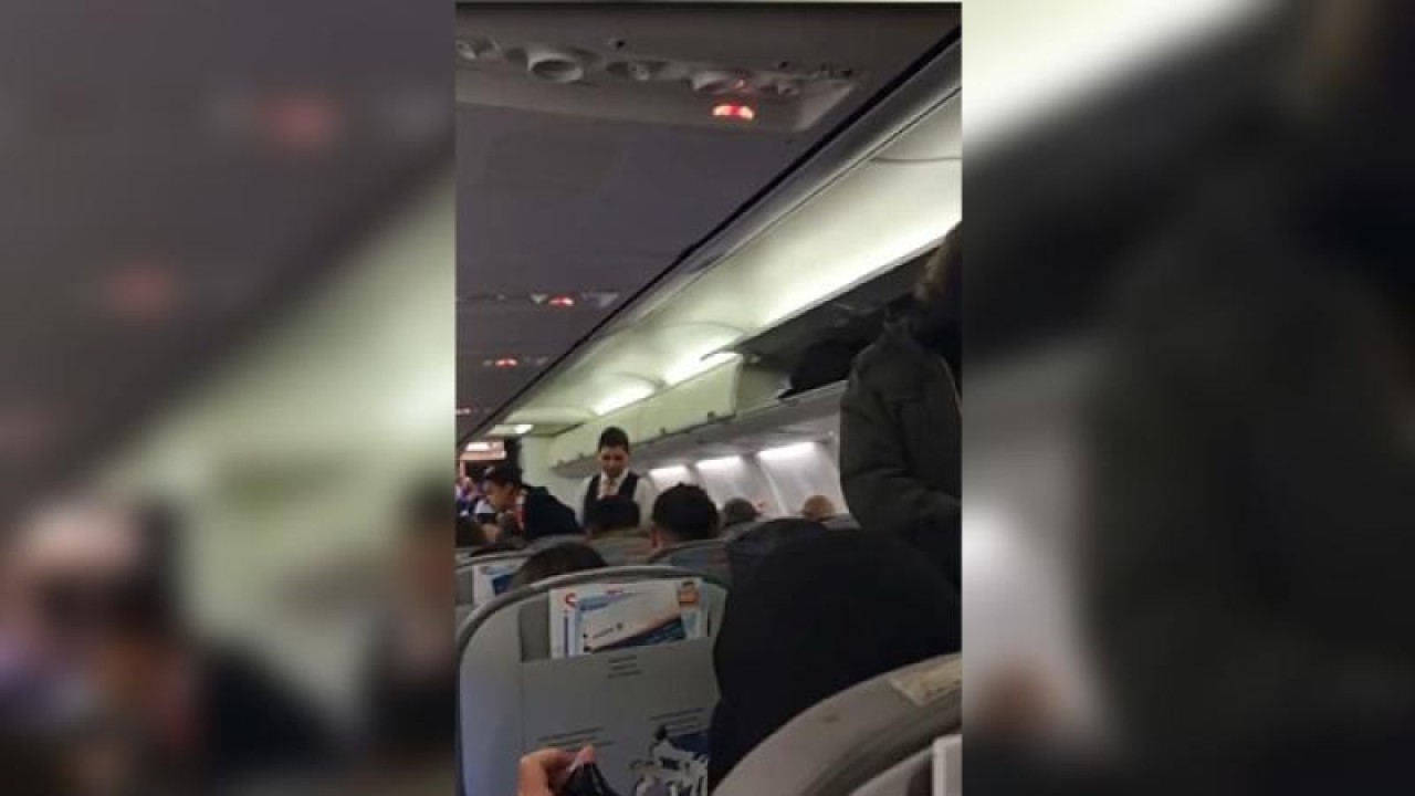 Esenboğa Havalimanı'nda filmlere konu olacak türden bir olay!