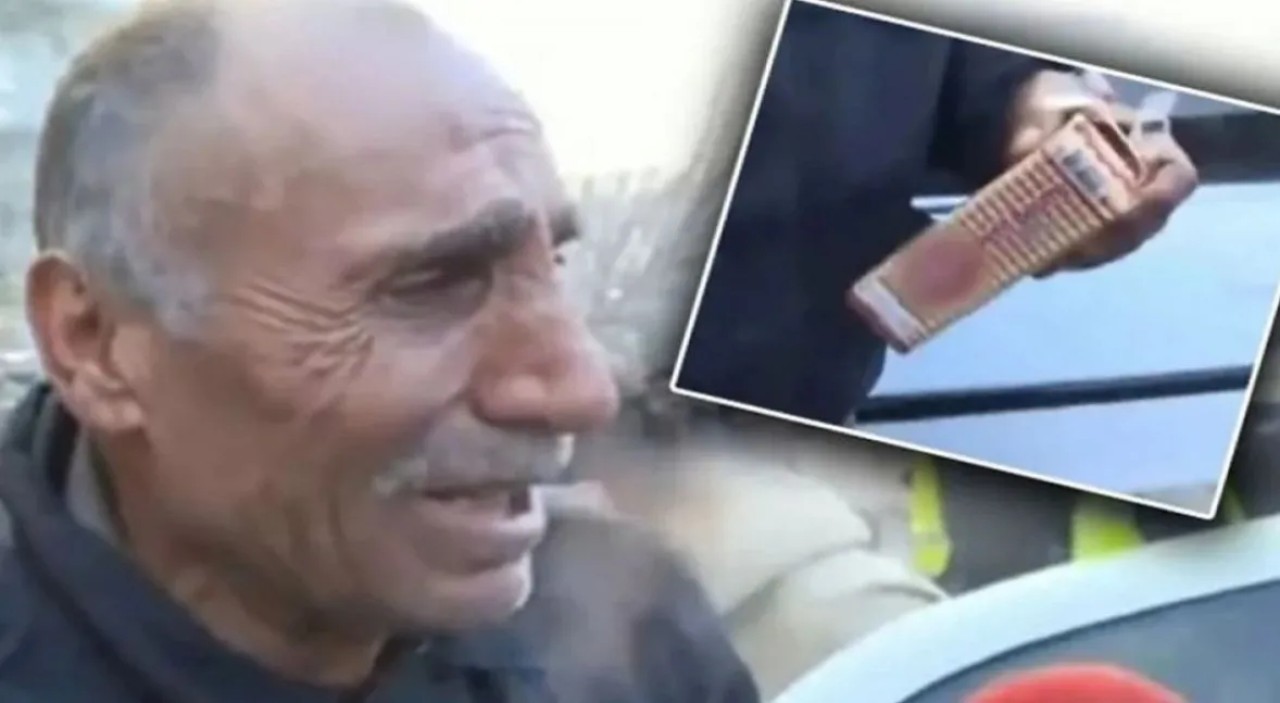 Depremde bisküviyi çocuklarına yediremediği için ağlayan Şerif Amca'dan kahreden haber!