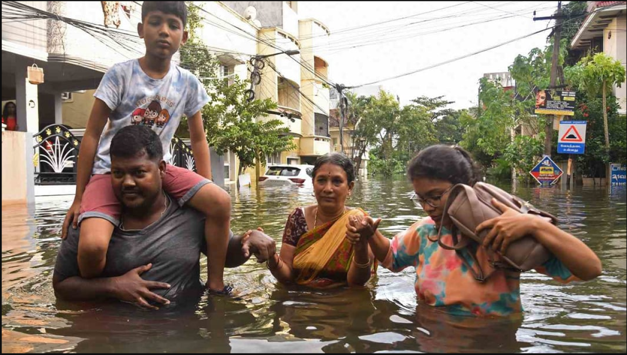 Hindistan'da Michaung Kasırgası: Can kaybı yükseldi!