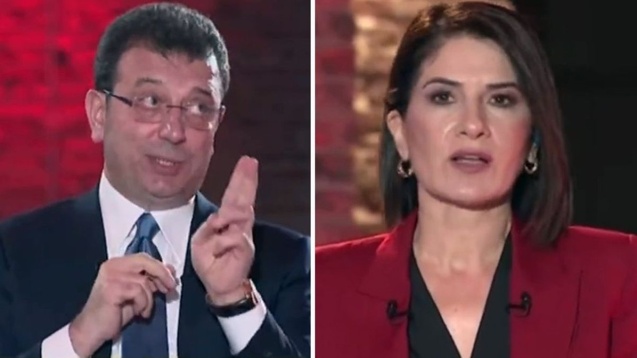İmamoğlu,  yayına bağlanmak isteyen ismi duyunca sunucuya sinirlendi