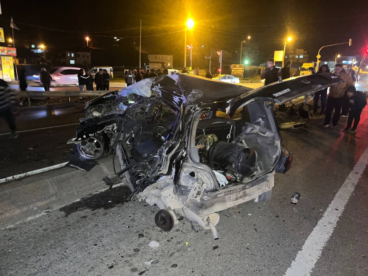 Sakarya'da korkunç kaza: Burak Velioğlu ve Mehmet Can Yelken öldü