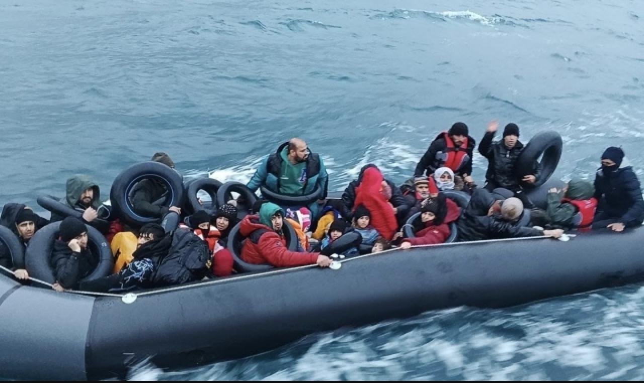 Çanakkale'de 33 kaçak göçmen yakalandı!