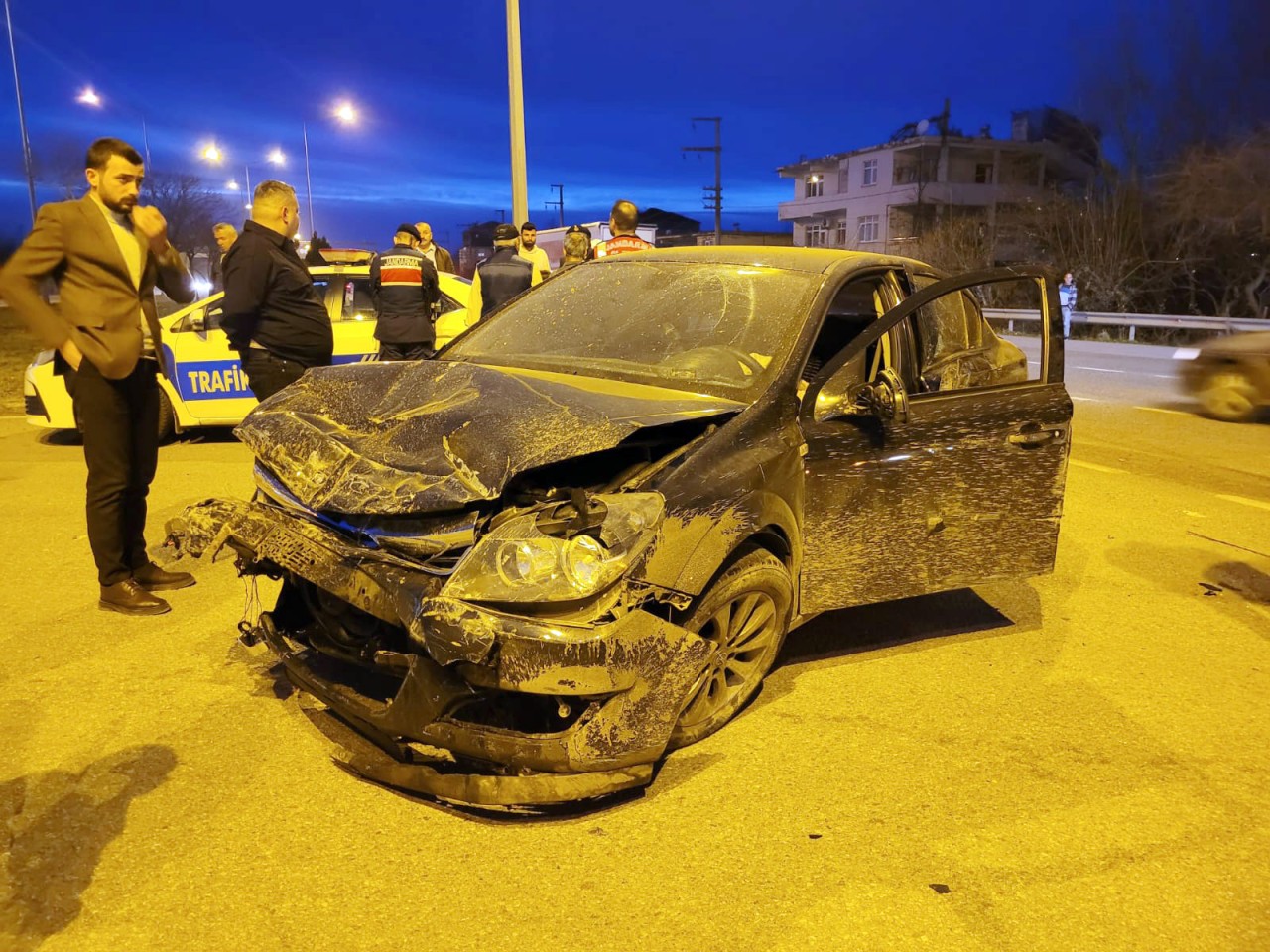 Samsun'da kaza: İsmail Cantürk öldü