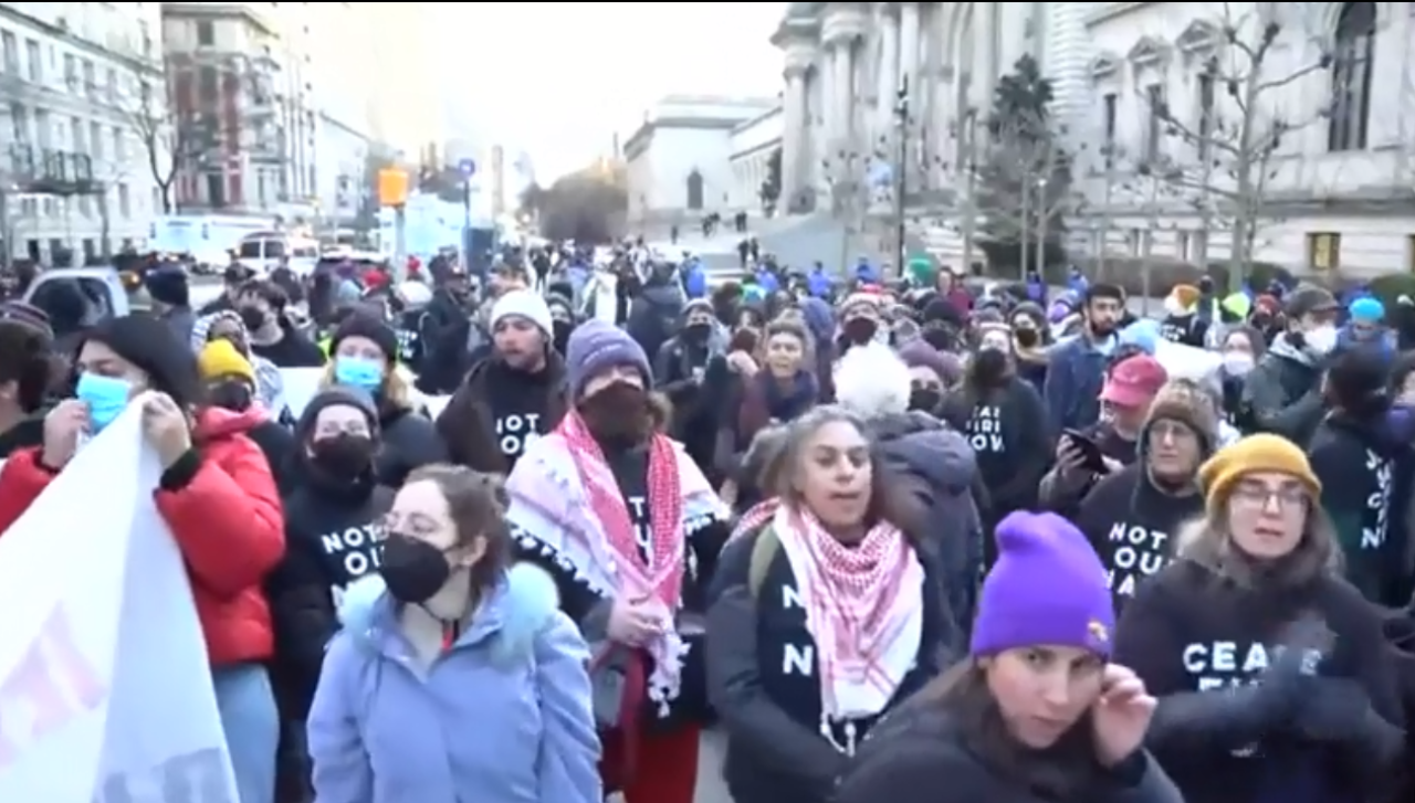 ABD'de Biden ve  Gazze protestosu!