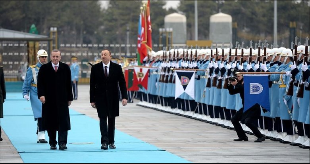 Azerbaycan Cumhurbaşkanı Aliyev Ankara'da!