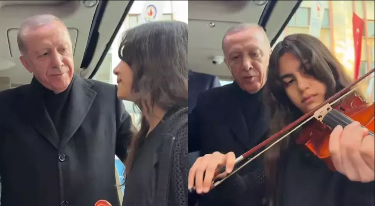 Cumhurbaşkanı Erdoğan Çanakkale türküsü söyledi!