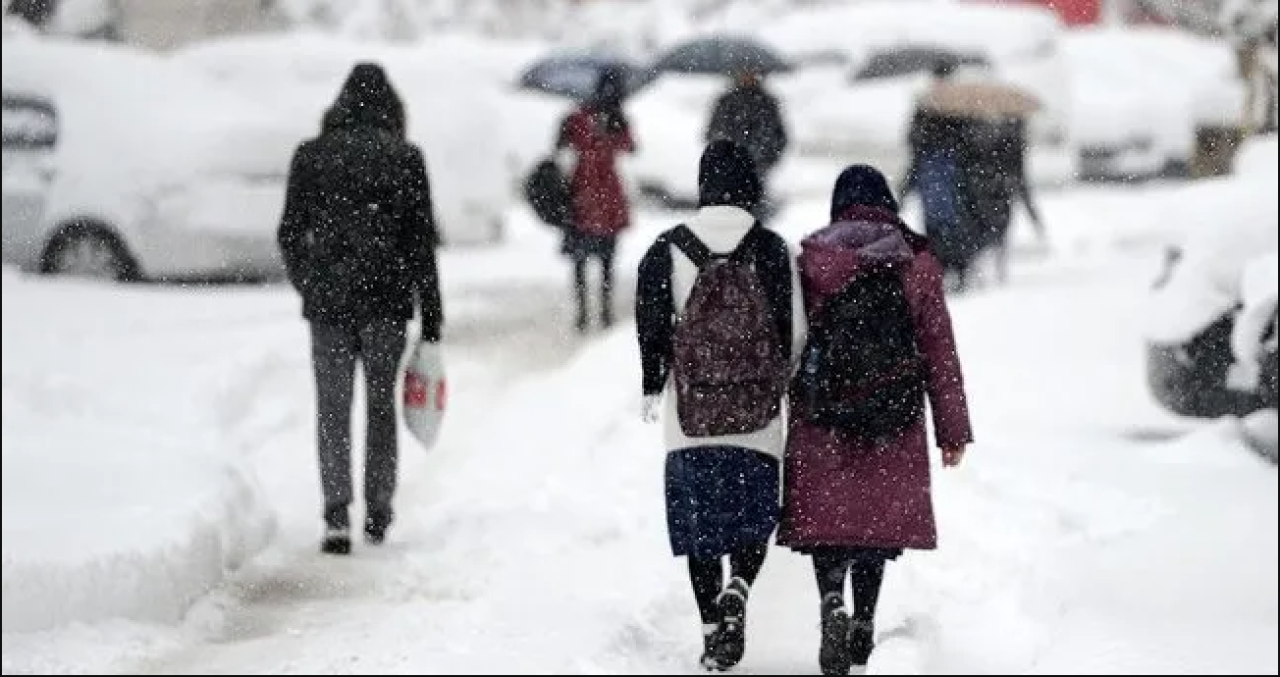 2 ilde eğitime kar engeli!