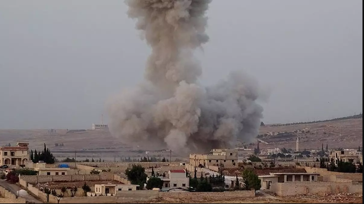 İsrail Suriye'yi vurdu!