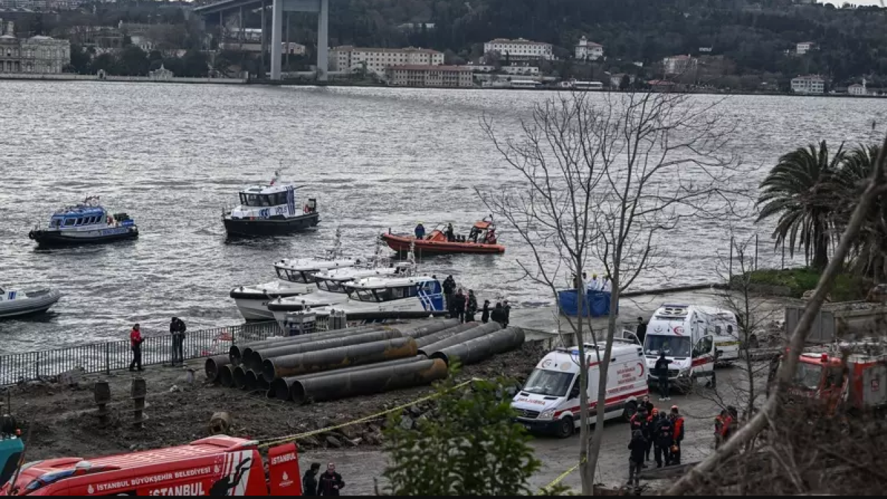 Ortaköy'de 2 kişi denize düştü: Biri hayatını kaybetti!