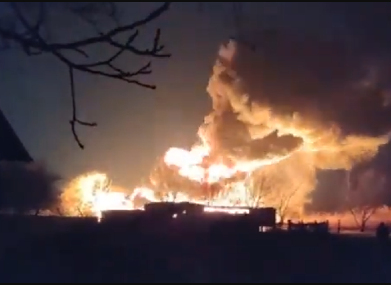 Ukrayna ordusu Rus uçağını düşürdü!