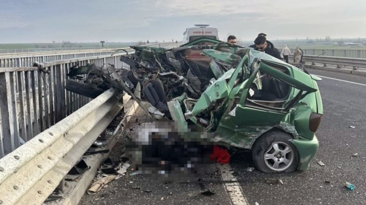 Tekirdağ'da korkunç kaza: Alper Kayış öldü