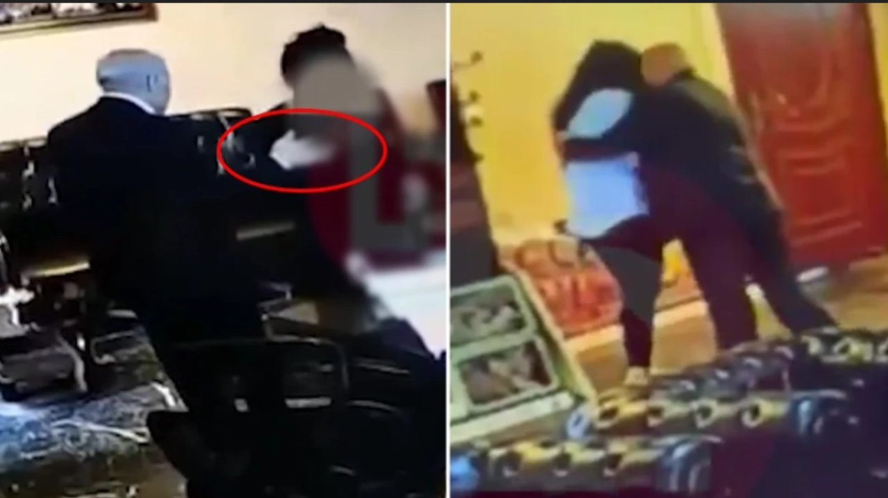 Makam odasında infiale neden olan görüntüler!