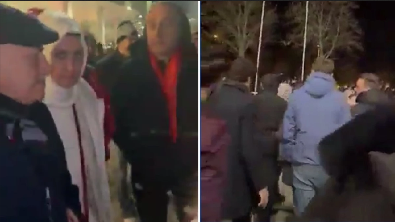 TFF Başkanı'na Avusturya'da ağır protesto: 'Sattınız ülkeyi' 'Defol git'