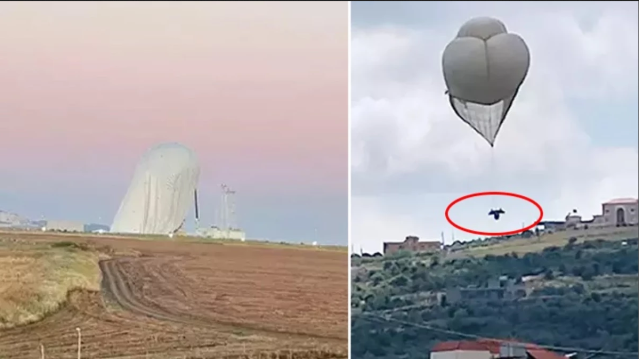 Hizbullah,  İsrail'in casus balonlarını vurdu!