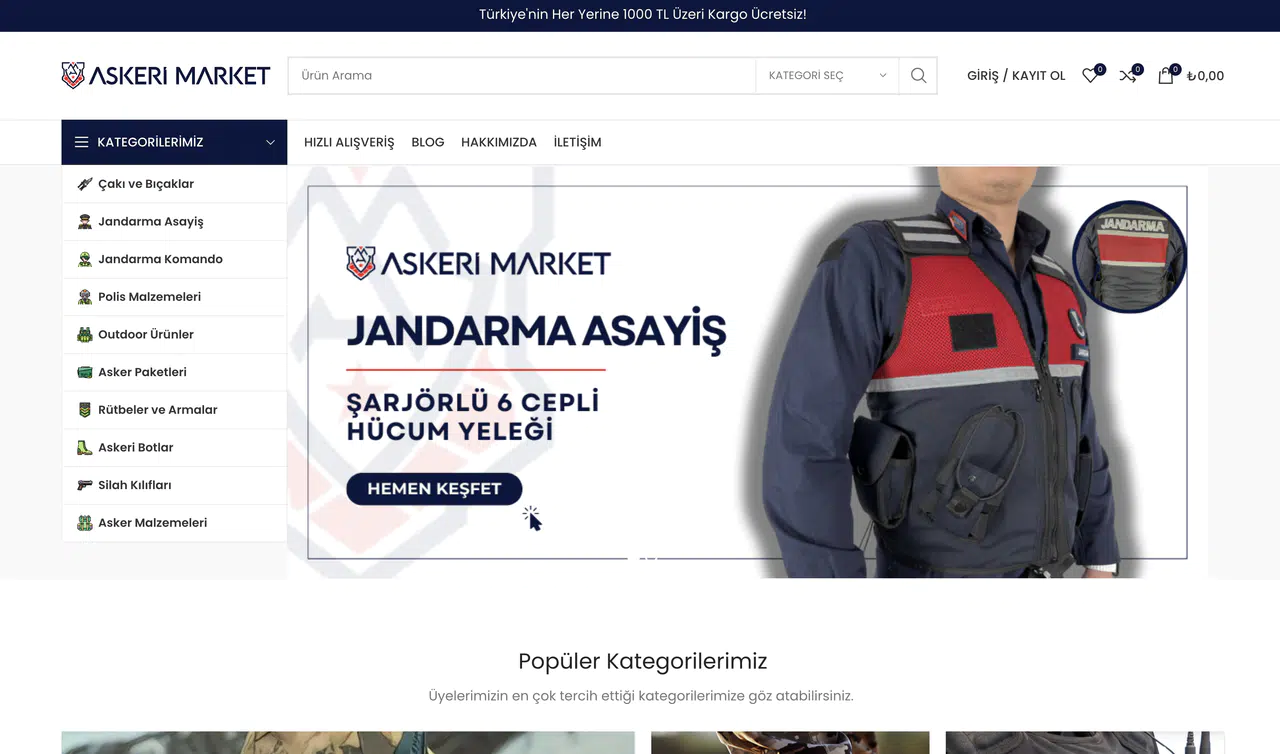 Masolet Kelepçe En Uygun Fiyatla AskeriMarket.com’da.