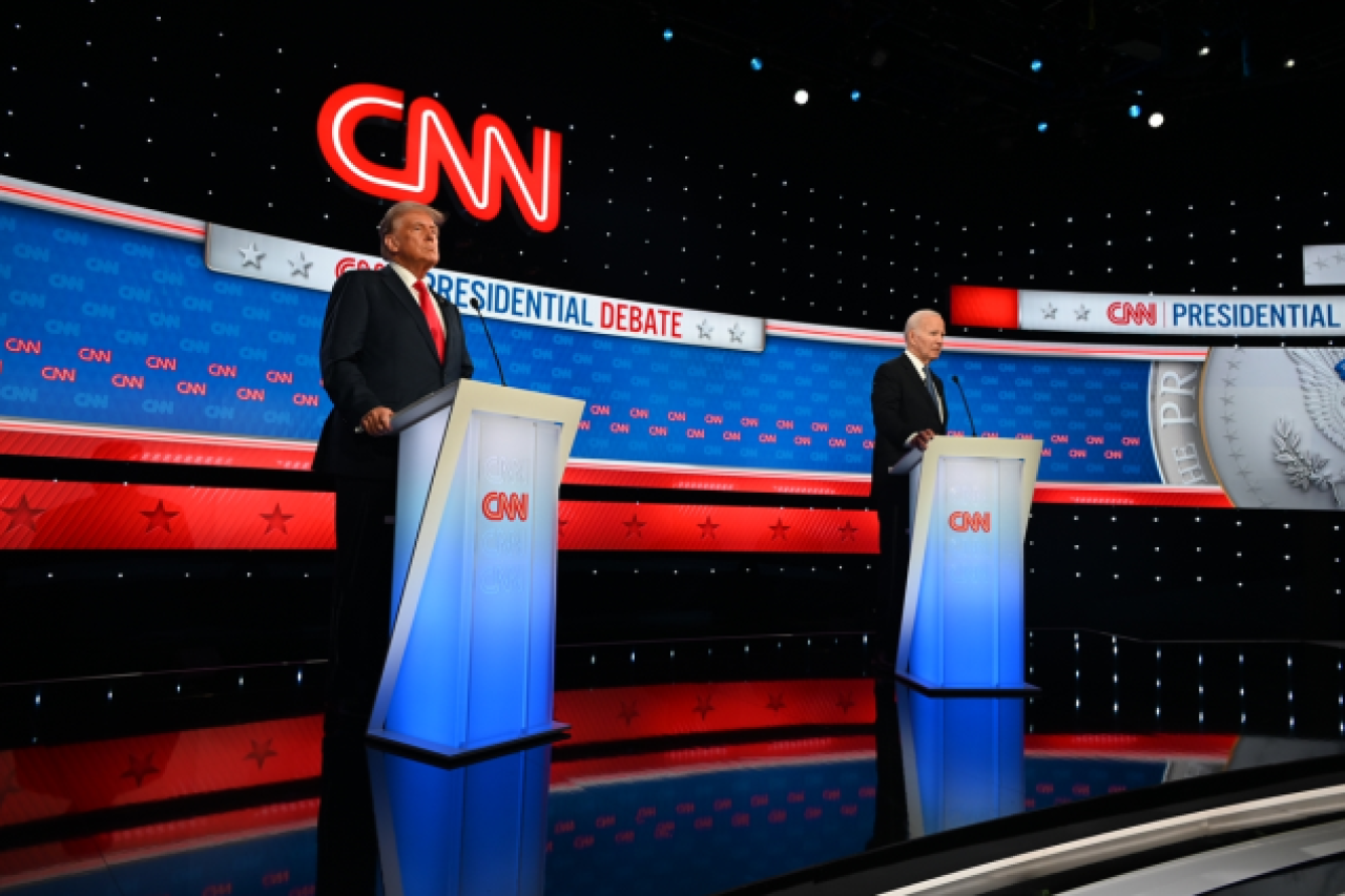 ABD'de ilk! Biden ve Trump'ın canlı yayındaki tartışması: Türkiye'nin reklamı damga vurdu!