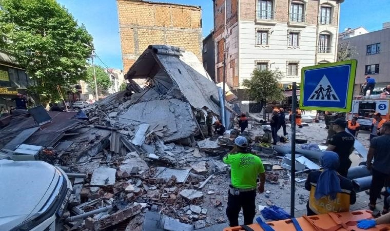 Küçükçekmece'de çöken bina ile ilgili şoke eden gerçek ortaya çıktı