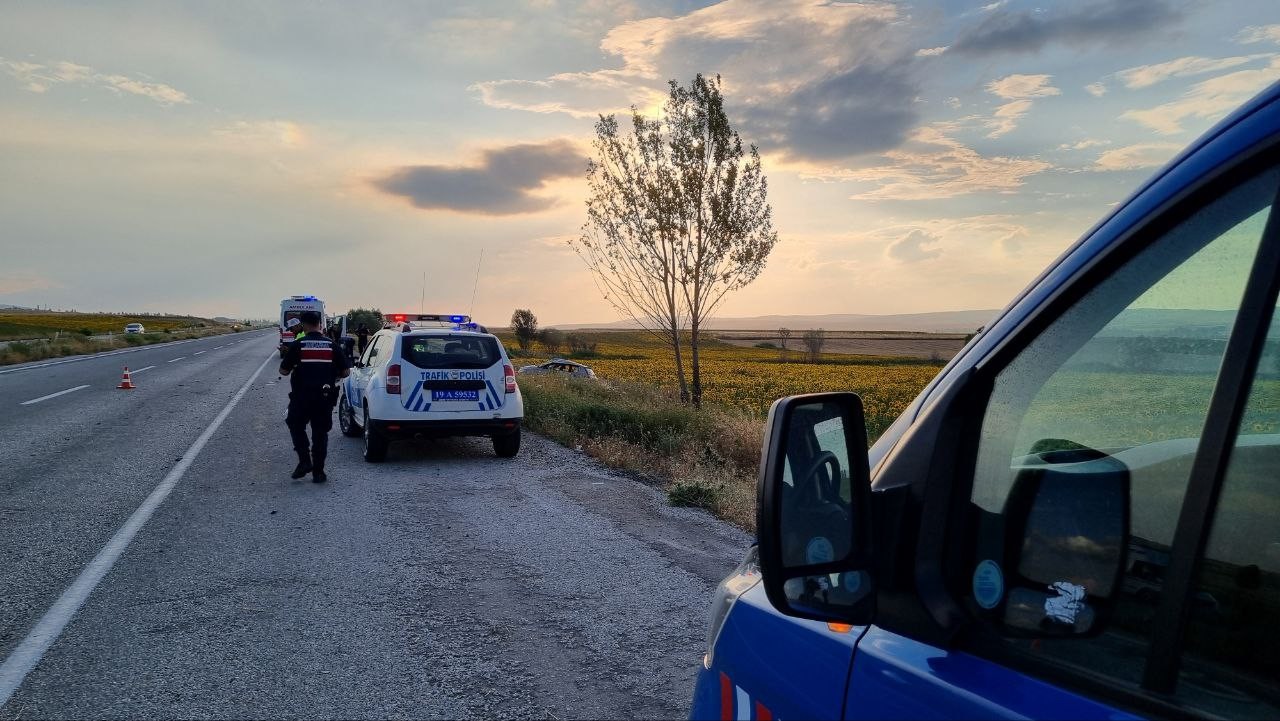 Çorum'da kaza: Muhammet Usem Okutan ve Zeynep Okutan öldü