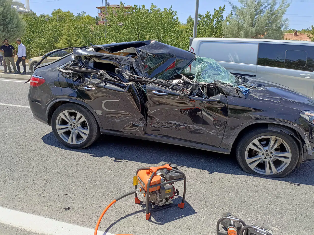 Malatya'da otomobil kamyona çarptı: Kıymet Özkan öldü