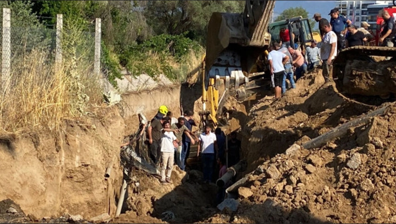 Aydın'da içme suyu hattı çalışmalarında göçük: 3 kişi öldü