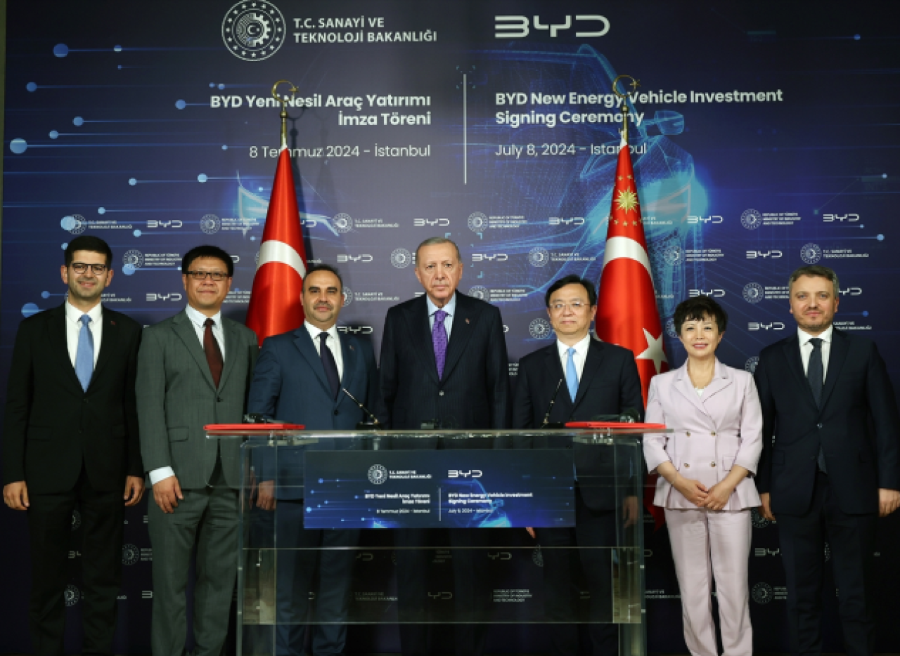 Çinli BYD'den Türkiye'ye devasa yatırım!