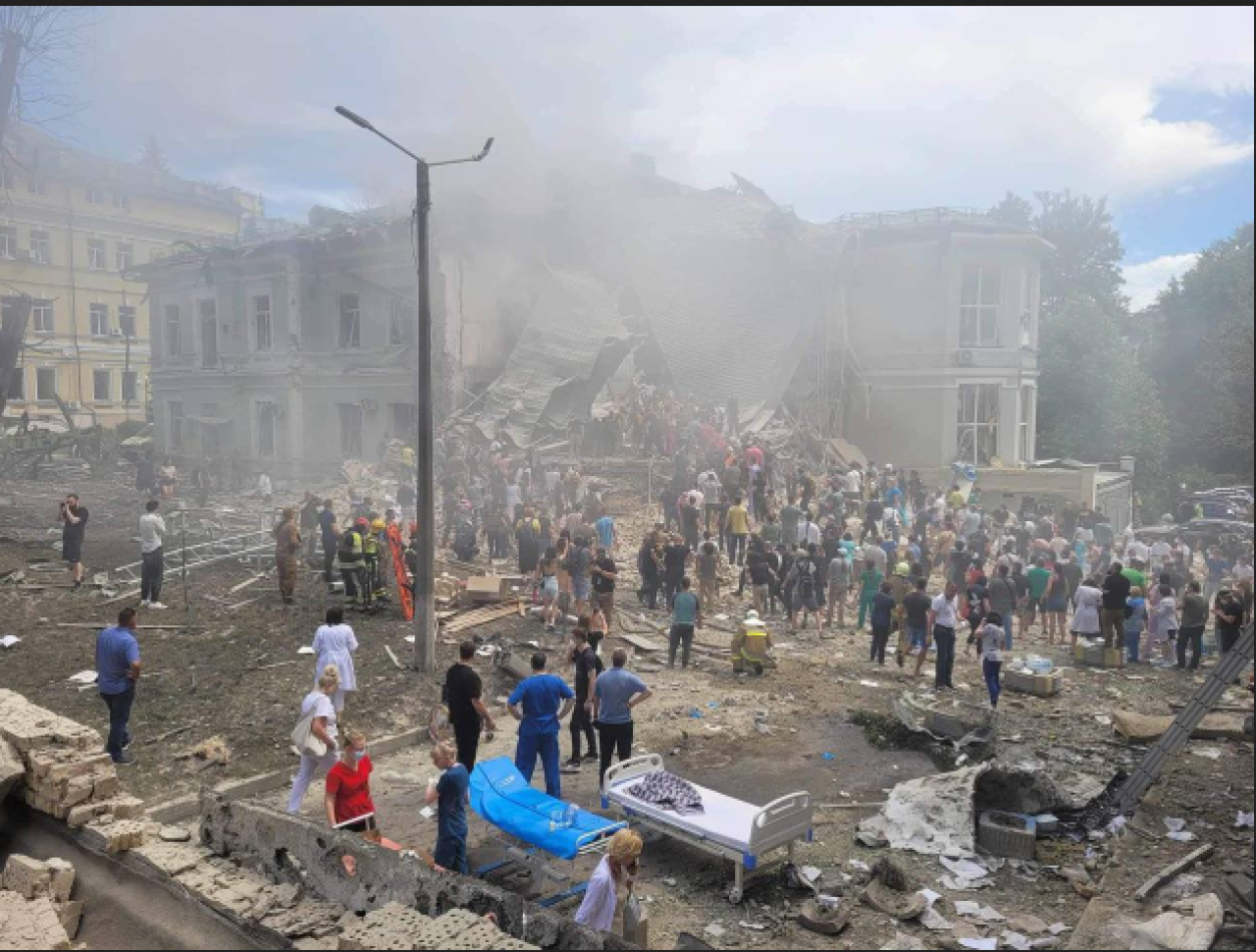 Rusya,  Ukrayna'nın birçok şehrini füzelerle vurdu!