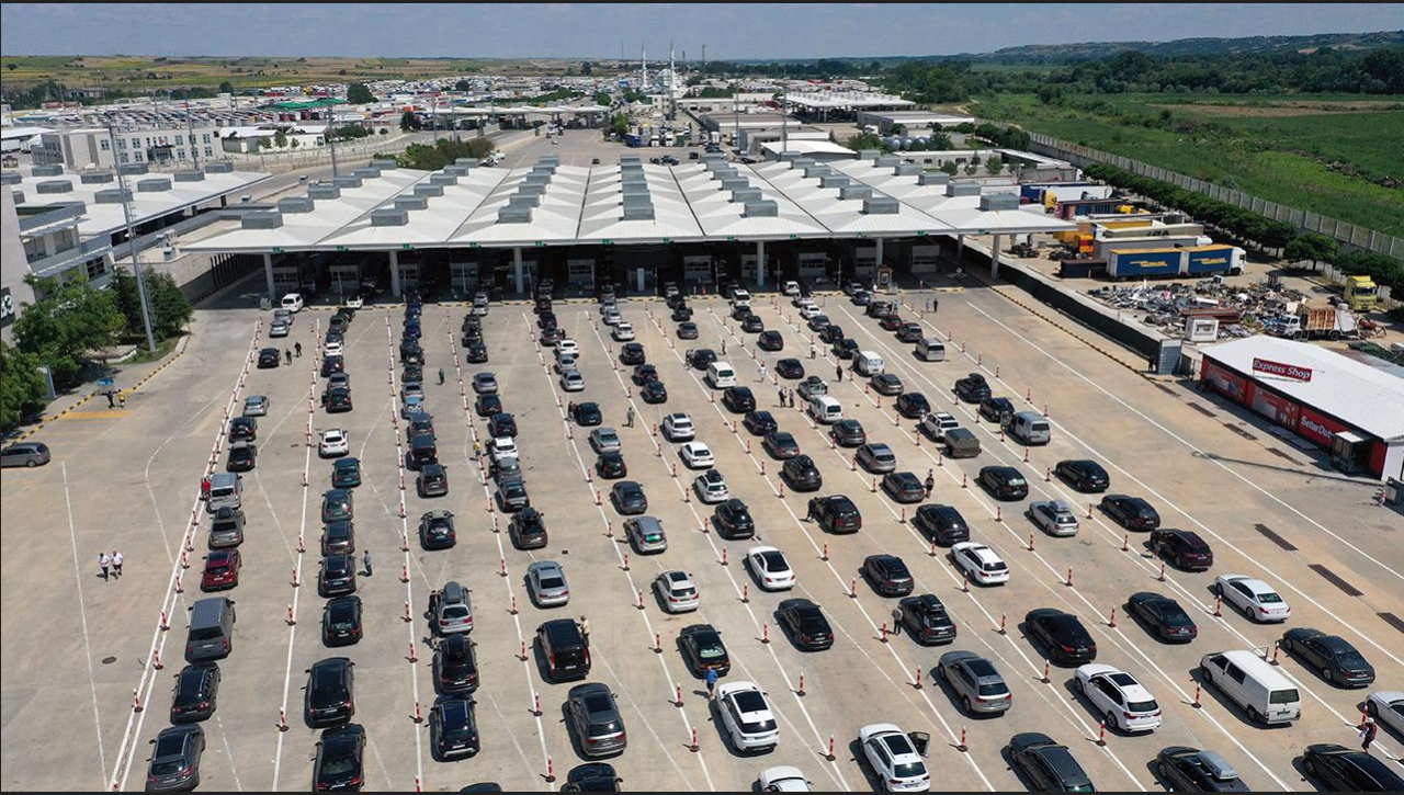 Kapıkule'de  tarihi rekor!