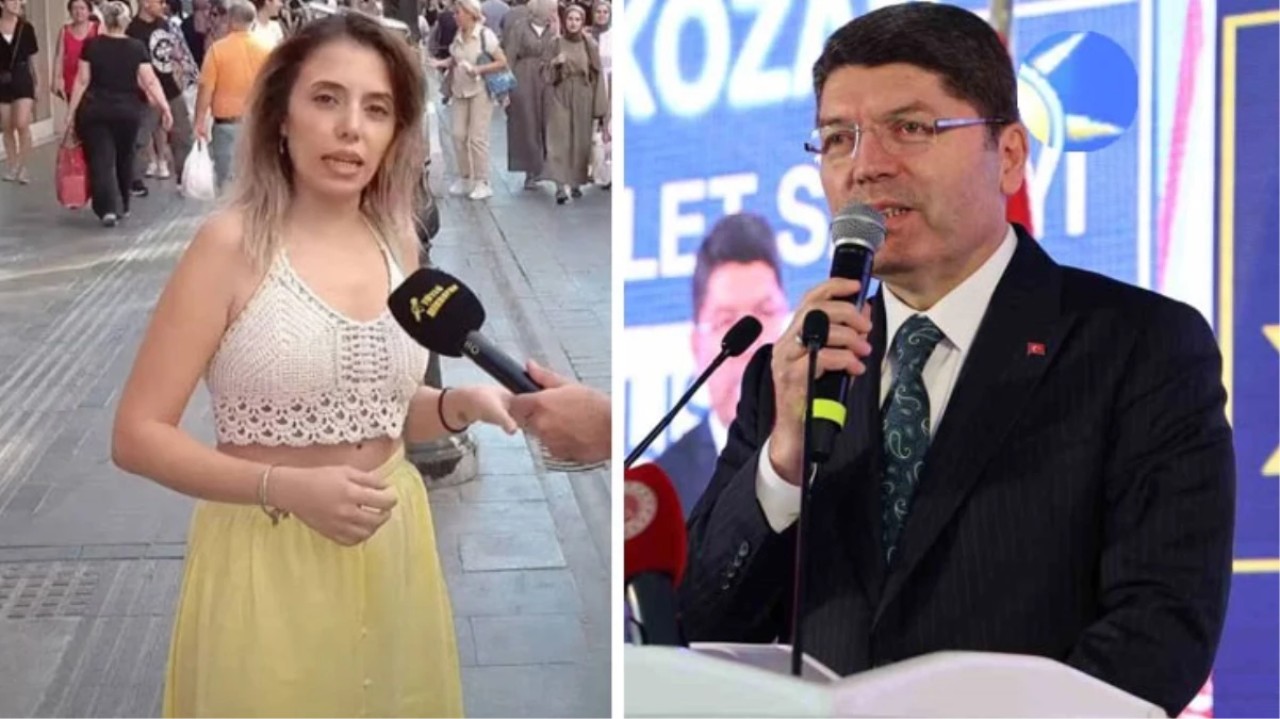 Sokak röportajı sonrası tutuklanan kadının durumu Bakan Tunç’a soruldu!