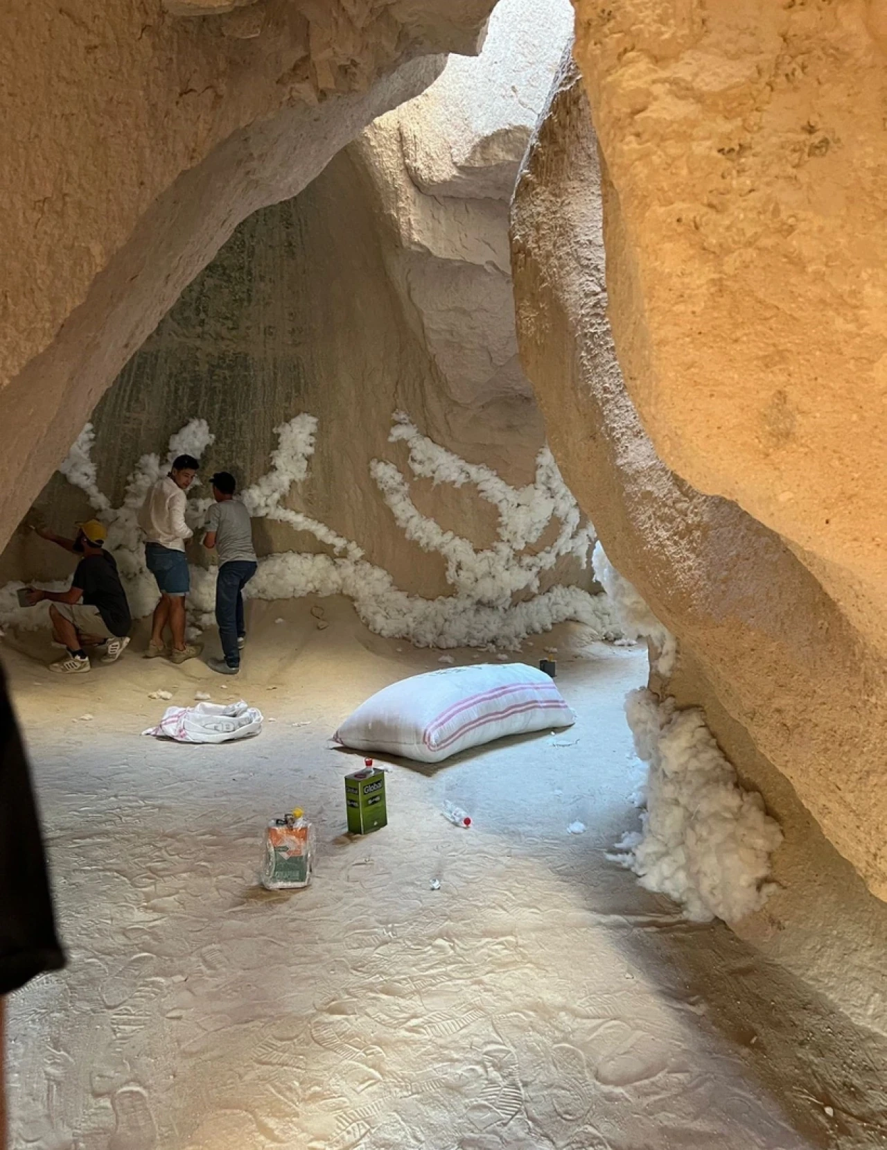 Peribacalarında skandal görüntüler: Reklam çekimi için yaptıkları pes dedirtti