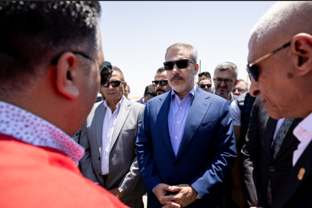 Bakan Fidan Refah kapısında: 'Bu katliamı burada durdurmazsak,  insanlık olarak bu katliamın ortağı olacağız'