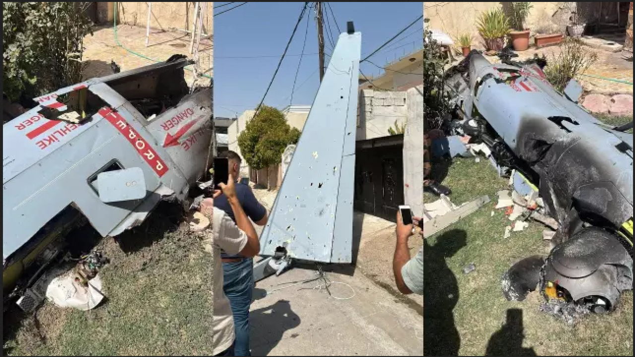 Kerkük yakınlarında Türk SİHA'sı düşürüldü: Türkiye'den ilk açıklama!